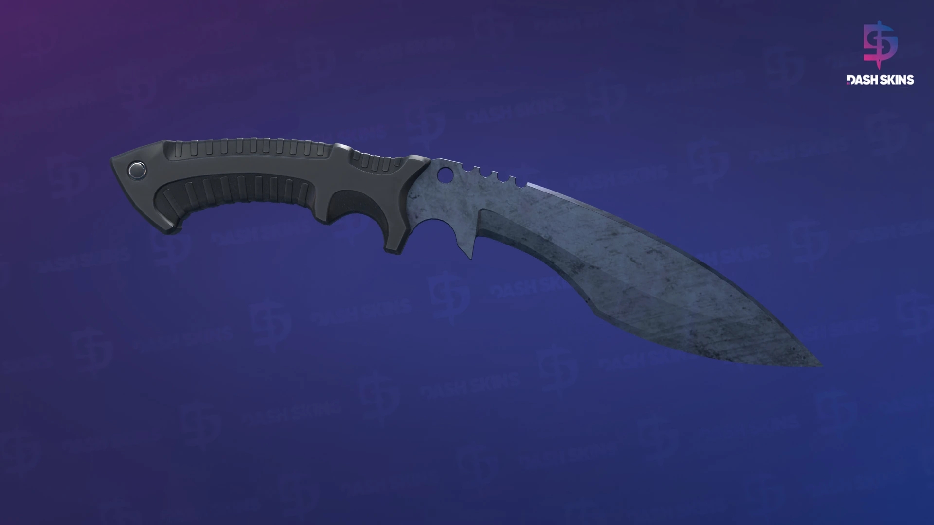 ★ Kukri Knife | Blue Steel (Minimal Wear) Screenshot Playside