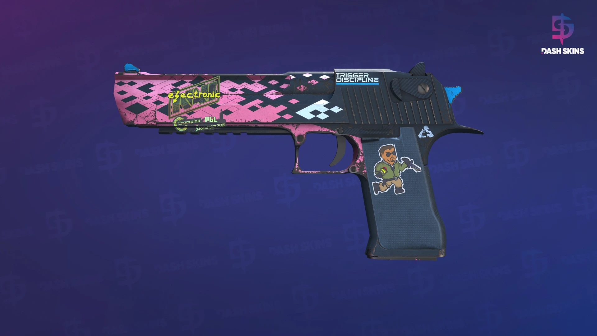 Desert Eagle | Trigger Discipline (Well-Worn) Screenshot Playside