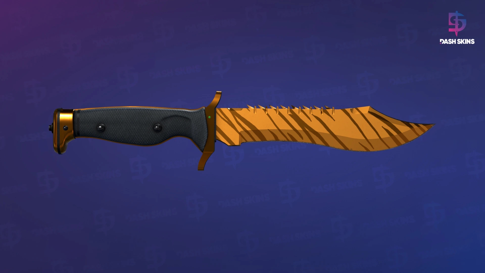 ★ Bowie Knife | Tiger Tooth (Factory New) Screenshot Playside