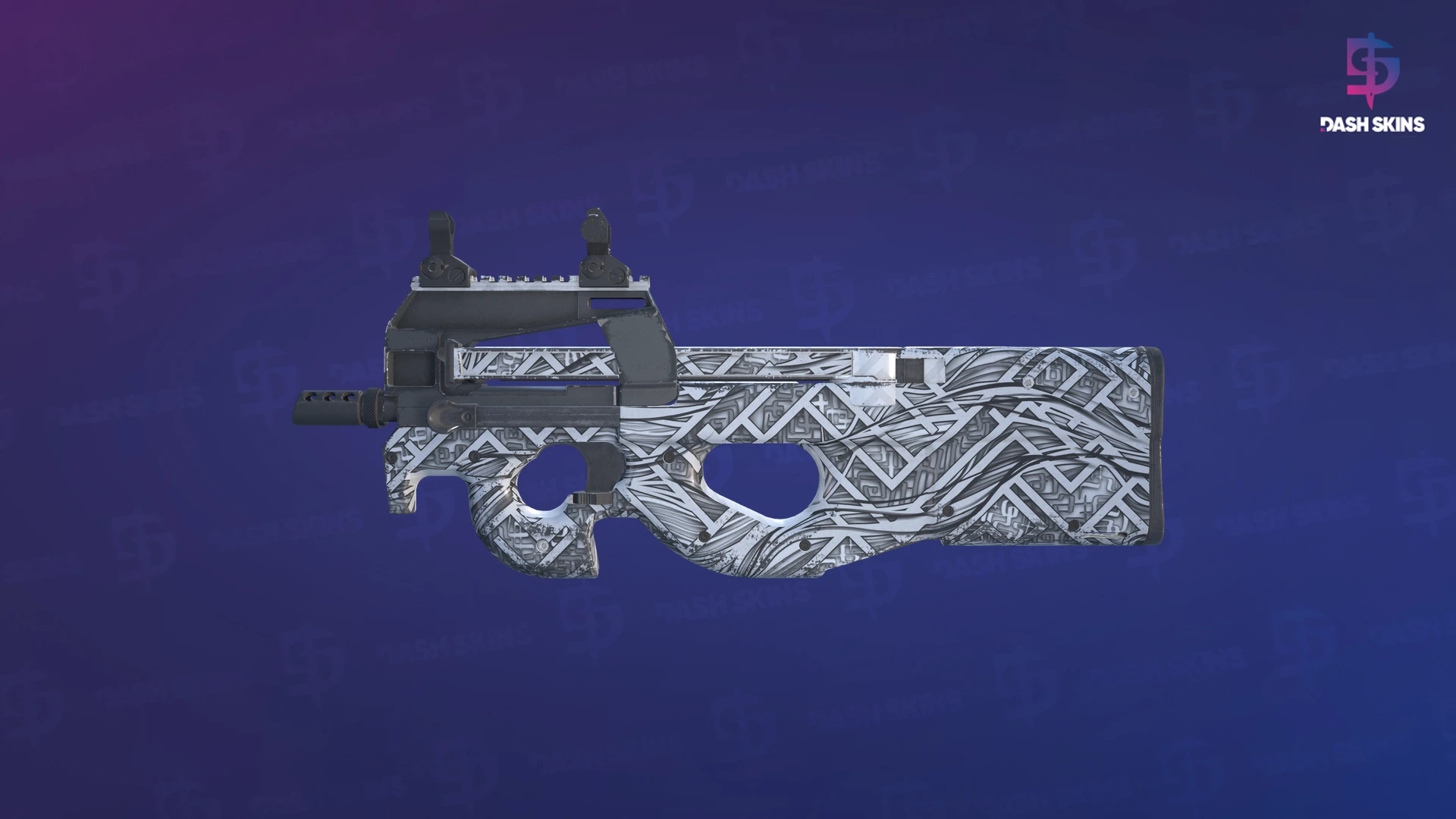 P90 | Aeolian Light (Minimal Wear) Screenshot Playside