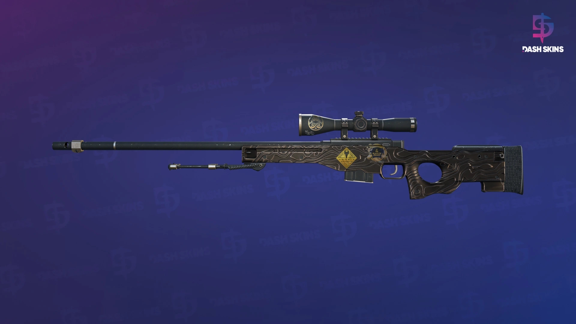Souvenir AWP | Black Nile (Field-Tested) Screenshot Playside