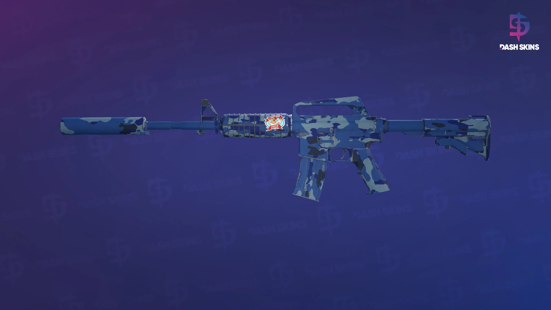 M4A1-S | Bright Water (Field-Tested) Screenshot Playside