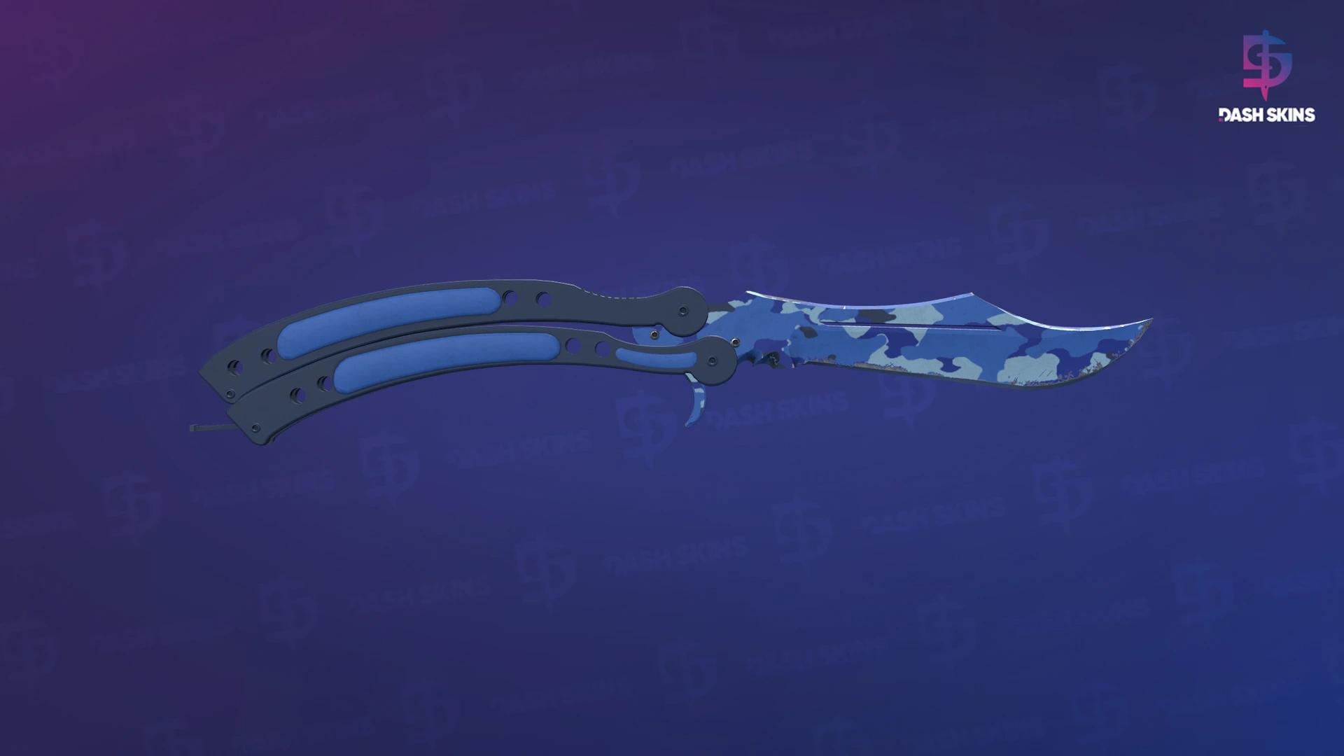 ★ Butterfly Knife | Bright Water (Field-Tested) Screenshot Playside