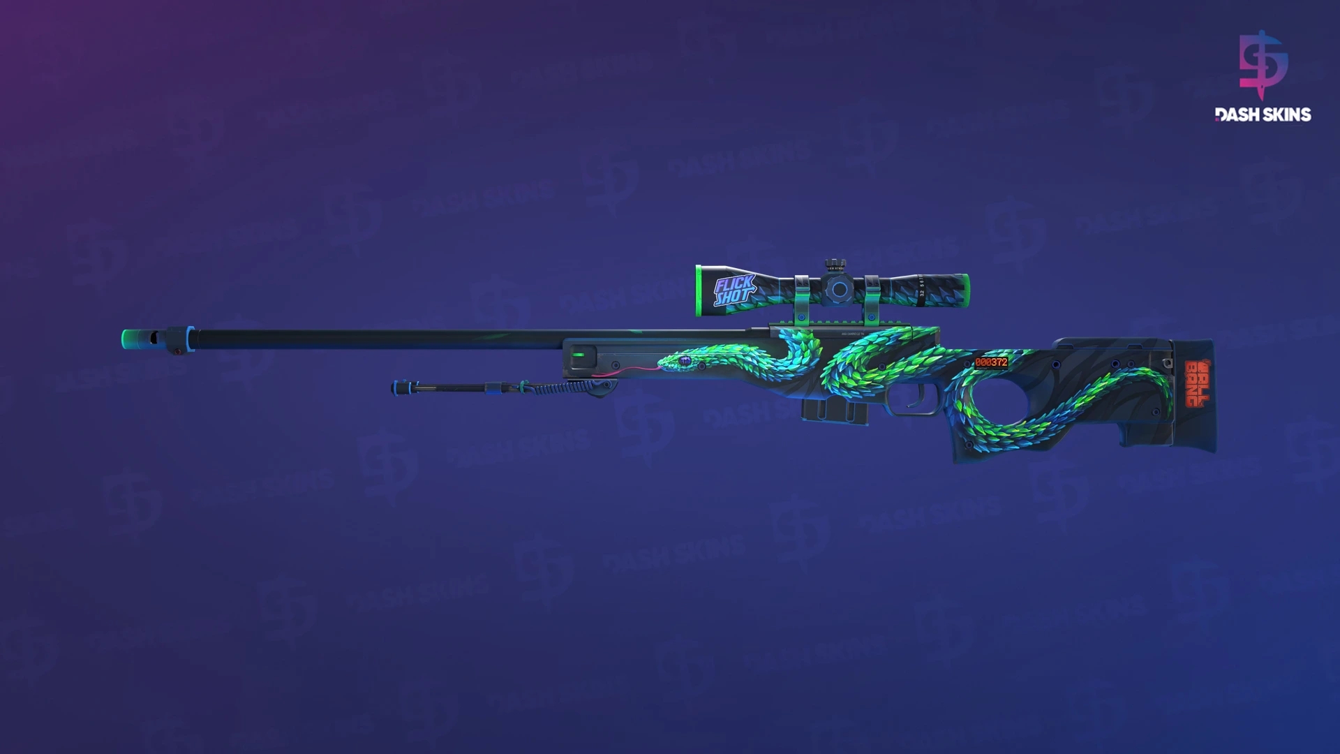 StatTrak™ AWP | Atheris (Minimal Wear) Screenshot Playside